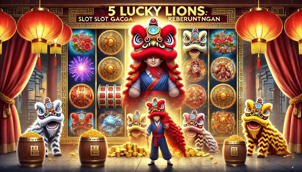 5 Lucky Lions: Slot Gacor Liu Si Pembawa Keberuntungan